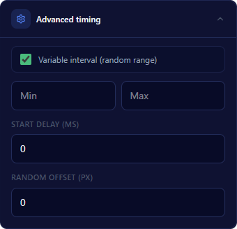 Advanced Timing